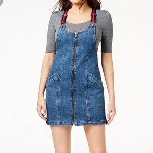 M Marcella Denim Jumper Dress
